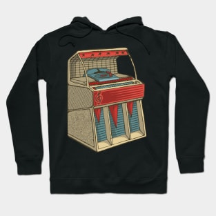 Grunge Retro Jukebox Hoodie